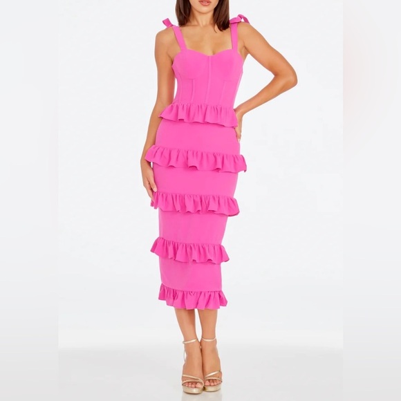 DRESS THE POPULATION Tati Dress - Size XL - NWT - Picture 1 of 7